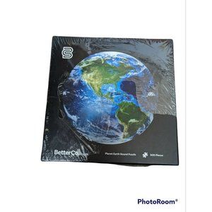 Better Co PLANET EARTH 500 Piece Round Jigsaw Puzzle 26.5" NEW SEALED